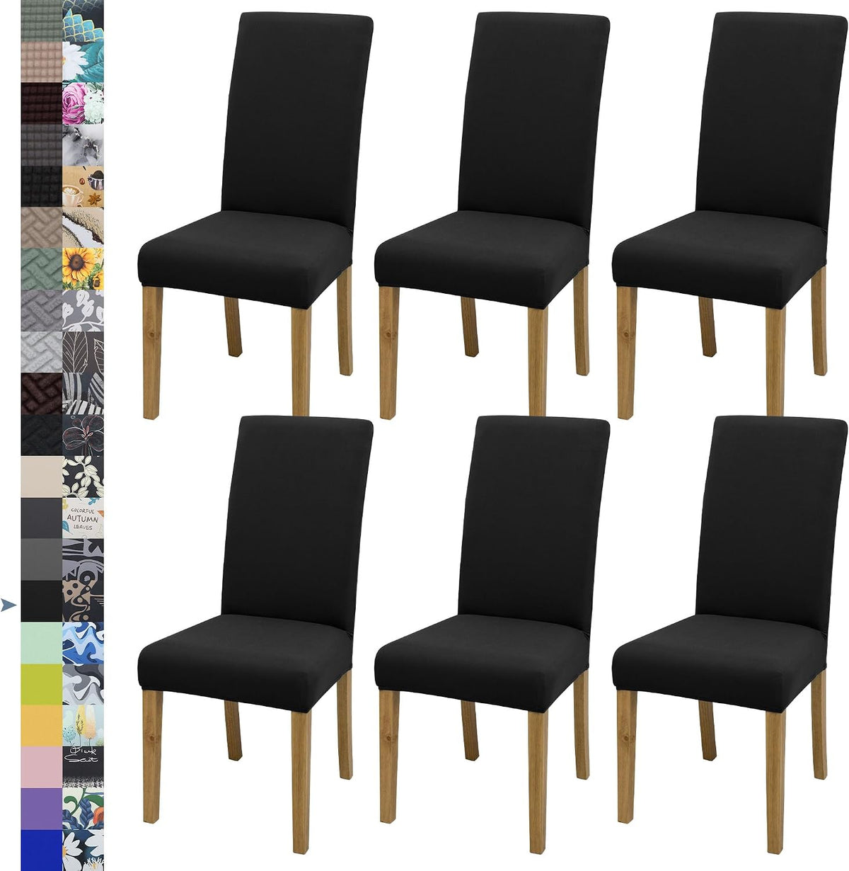 Dining Chair Covers, Stretch Seat Covers, Washable Furniture Protector