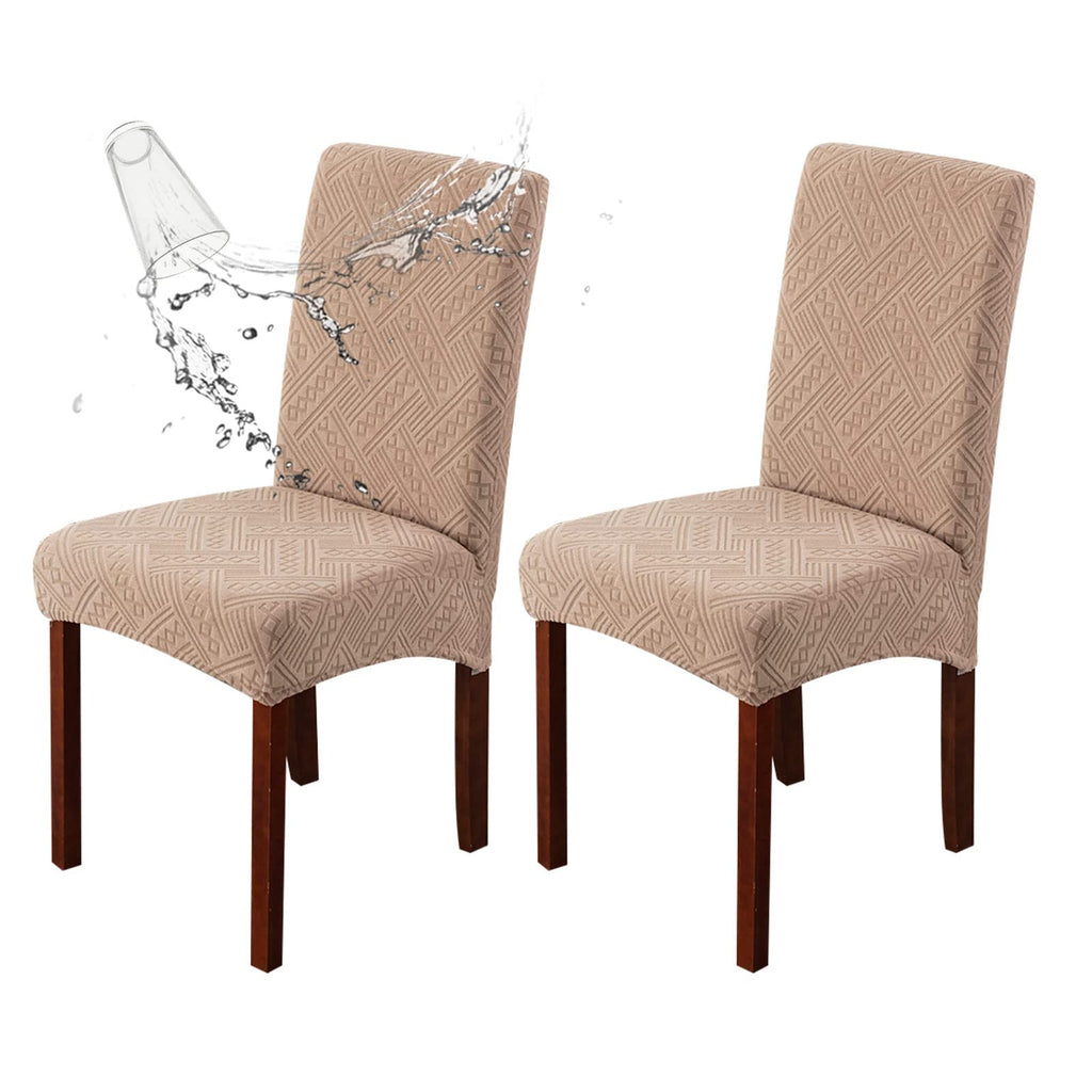 Waterproof Dining Room Chair Covers, Stretch Parsons Chair Slipcovers