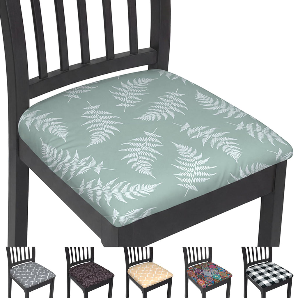 Stretch Chair Seat Covers Set of 4 for Dining Living Room Kitchen Chairs Universal Washable Slipcover Protector Forros Fundas Cobertores para Sillas De Comedor Party Home Decor Gift