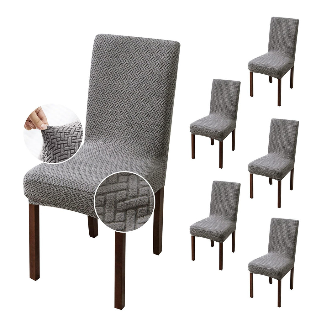 Genina Waterproof Chair Covers for Dining Room Chair Slipcovers Set of 4