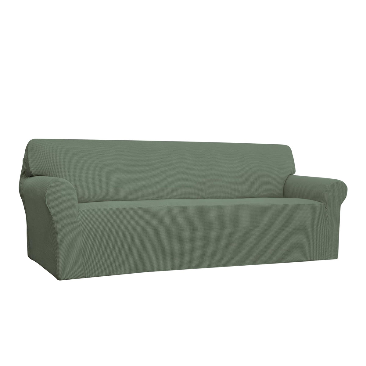 Easy-Going Stretch Loveseat Couch Covers Washable Cream