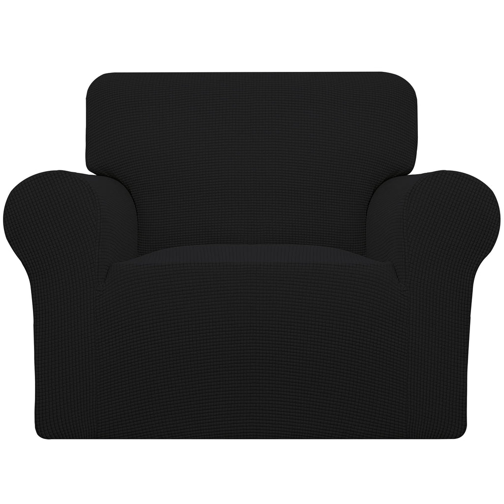 Easy-Going Stretch Loveseat Couch Covers Washable Cream