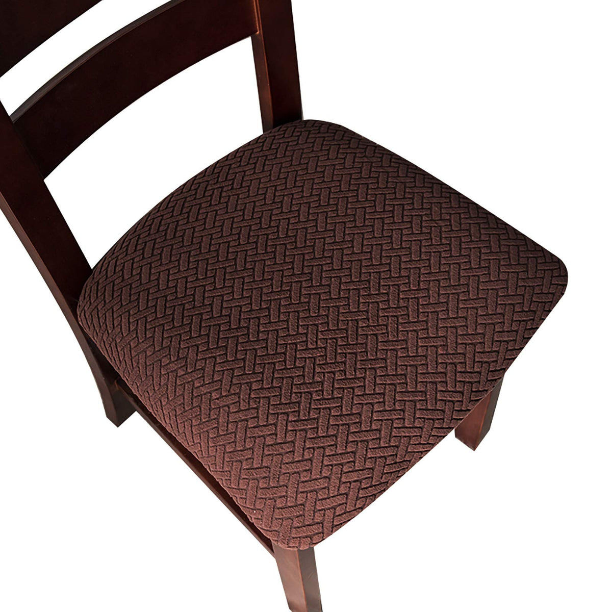Genina Seat Covers for Dining Room Washable Chair Seat Slipcovers Set of 4