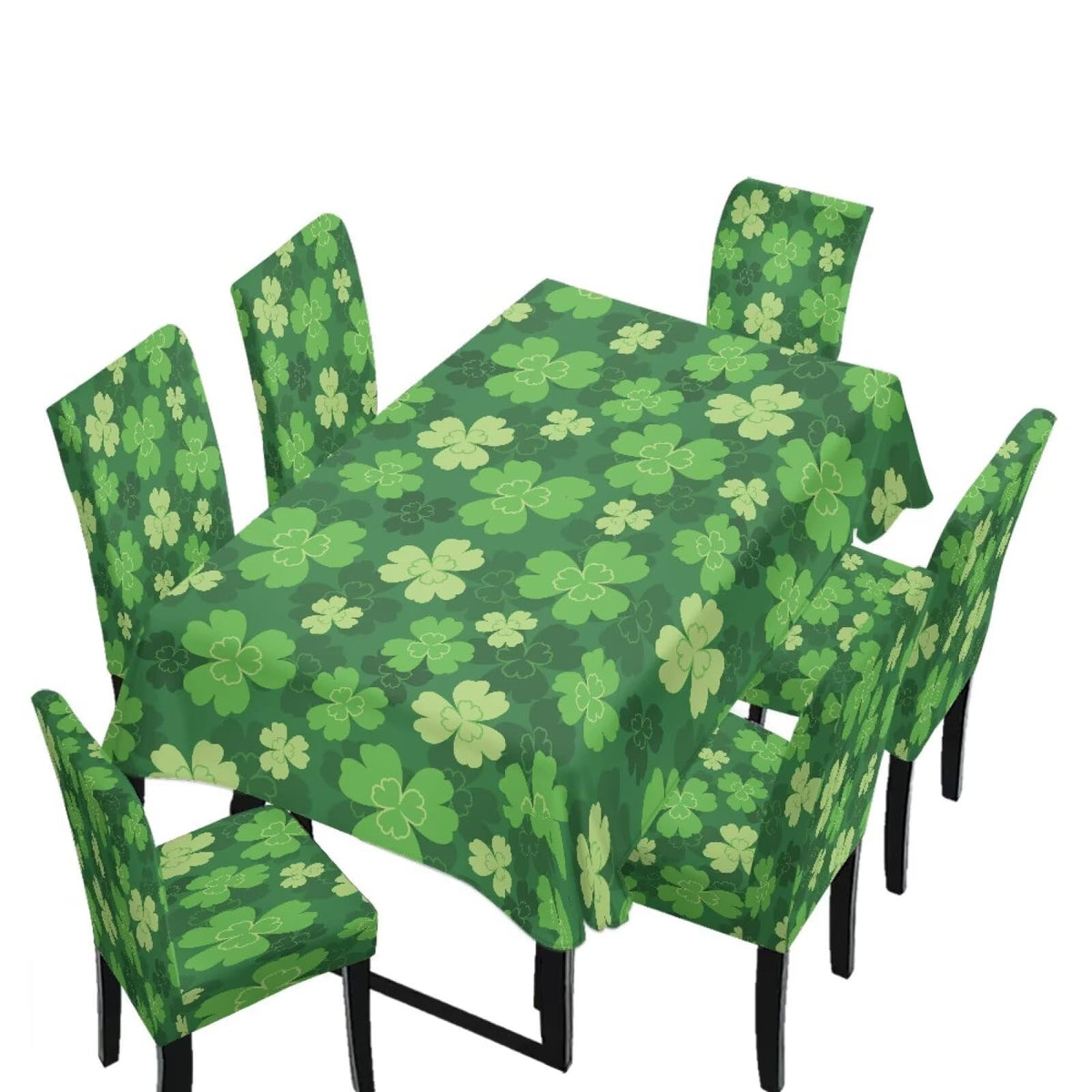 ZDCUSTOM Vintage Table Cloth and Chair Cover Set of 4 Sunflower Tablecloths Rectangular Elegant Chair Covers for Dining Chairs Stain Resistant Decoration