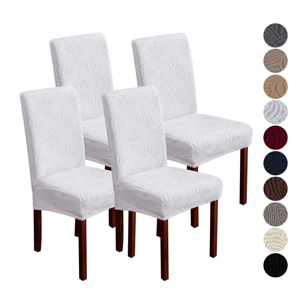 Dining Chair Covers Set of 6, Stretch Parsons Chair Slipcovers