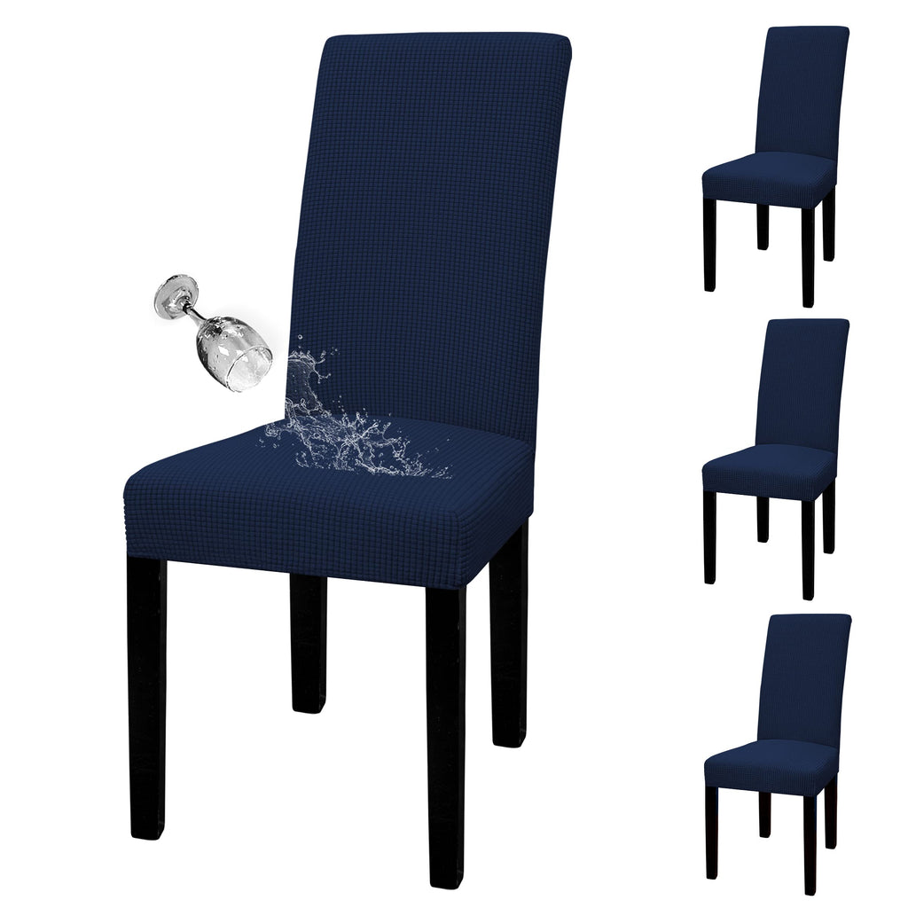 Easy-Going 100% Waterproof Dining Room Chair Covers Set of 6, Large