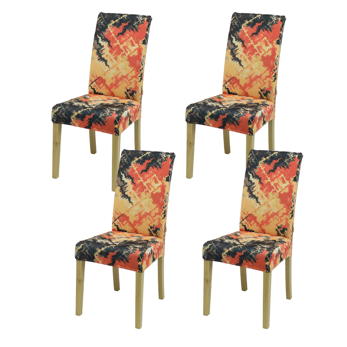 Velvet Dining Chair Covers,Dining Room Chair Covers Set of 6