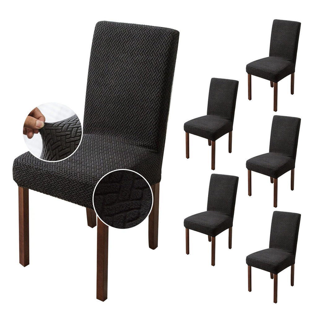 Genina Waterproof Chair Covers for Dining Room Chair Slipcovers Set of 4