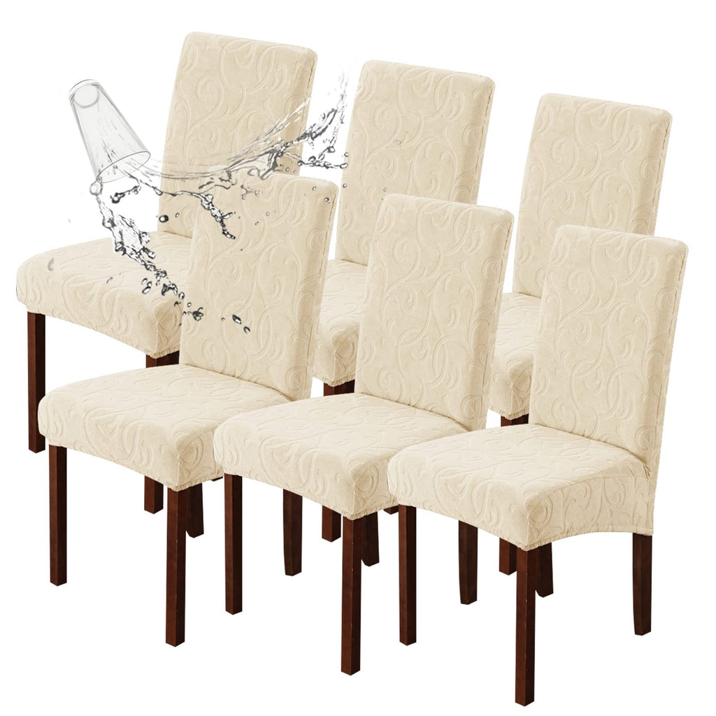 Waterproof Dining Room Chair Covers, Stretch Parsons Chair Slipcovers