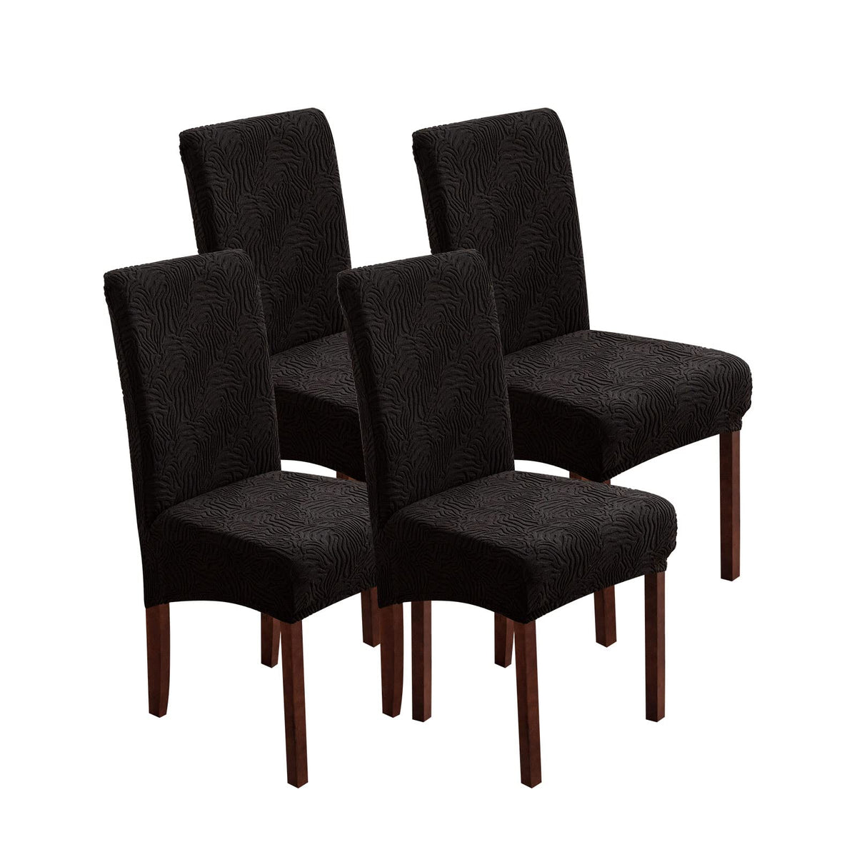 Dining Chair Covers Set of 6, Stretch Parsons Chair Slipcovers