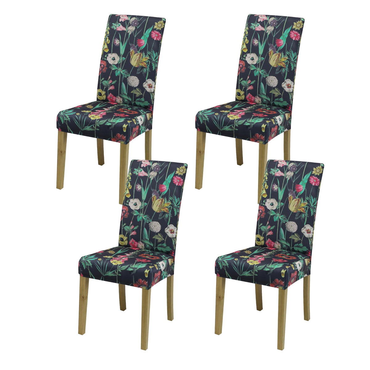 Velvet Dining Chair Covers,Dining Room Chair Covers Set of 6
