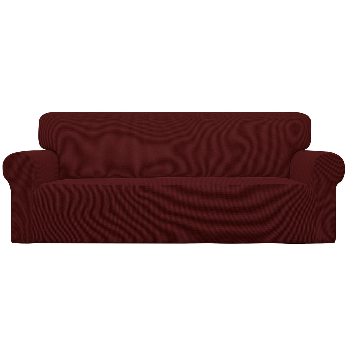 Easy-Going Stretch Loveseat Couch Covers Washable Cream