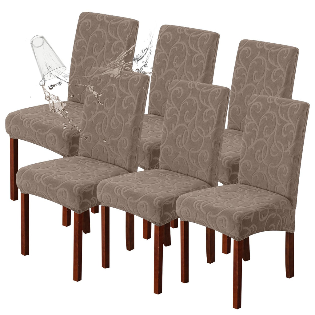 Waterproof Dining Room Chair Covers, Stretch Parsons Chair Slipcovers