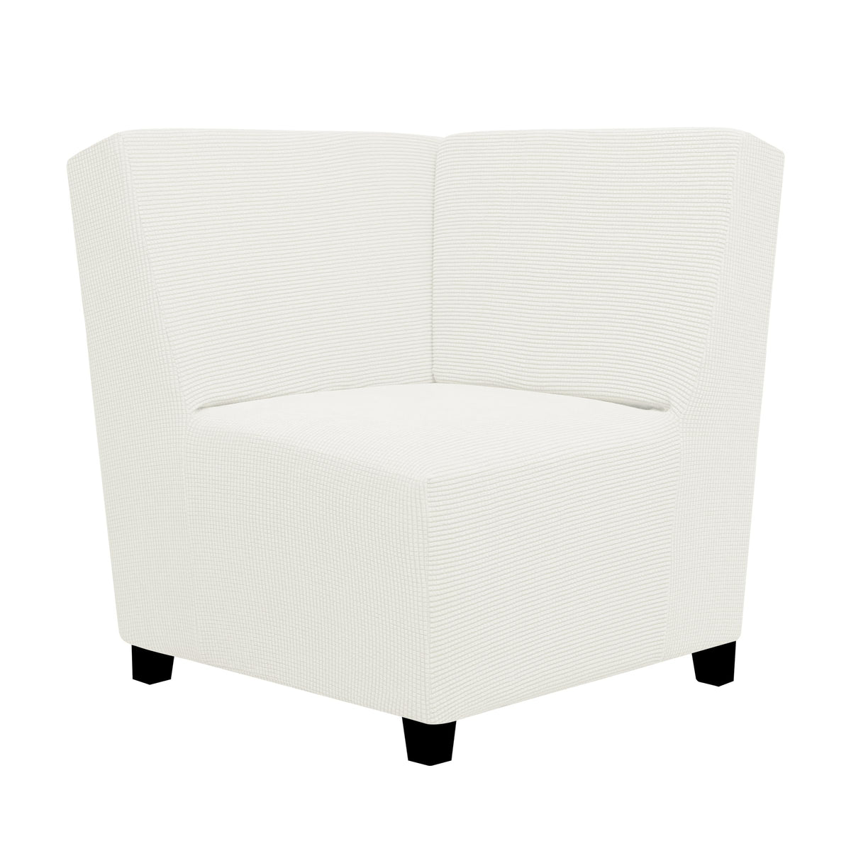 Easy-Going Stretch Loveseat Couch Covers Washable Cream