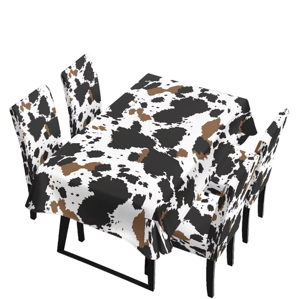Dining Table Chair Covers 5 Pack, Removable Parsons Chair Slipcovers Dust Proof Tablecloths Scratch Resistant Seat Protector for Dining Room, Sunflower Honeycomb Bee Print Yellow