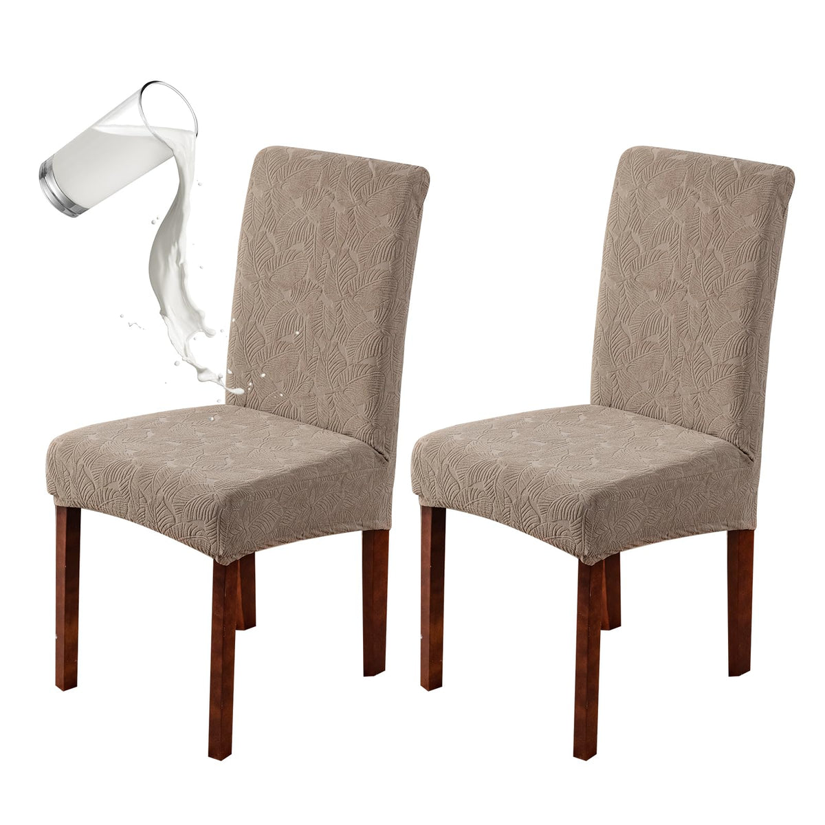 Waterproof Dining Room Chair Covers, Stretch Parsons Chair Slipcovers