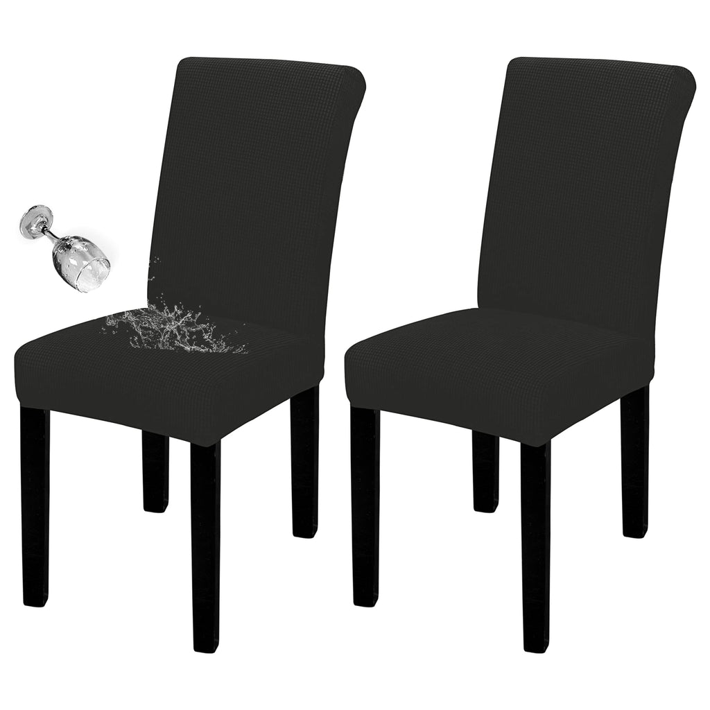 Easy-Going 100% Waterproof Dining Room Chair Covers Set of 6, Large