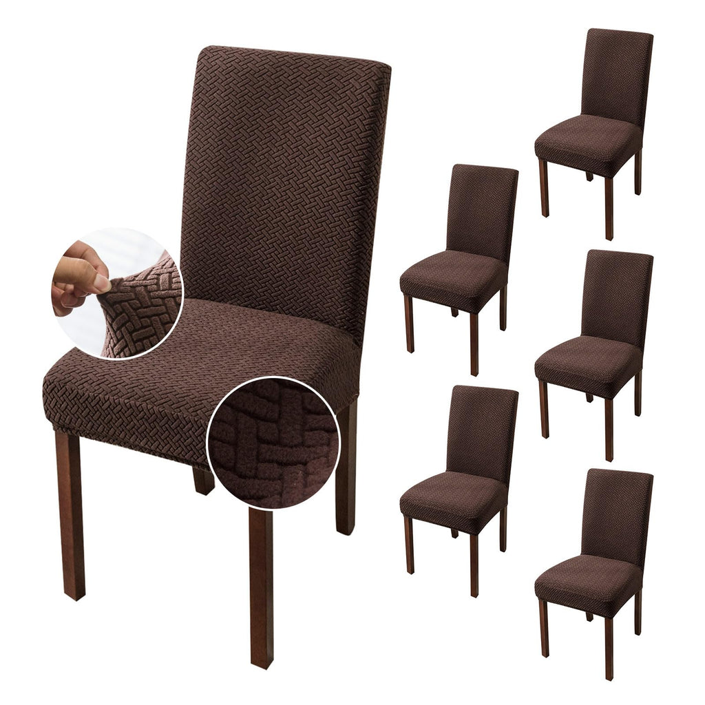 Genina Waterproof Chair Covers for Dining Room Chair Slipcovers Set of 4