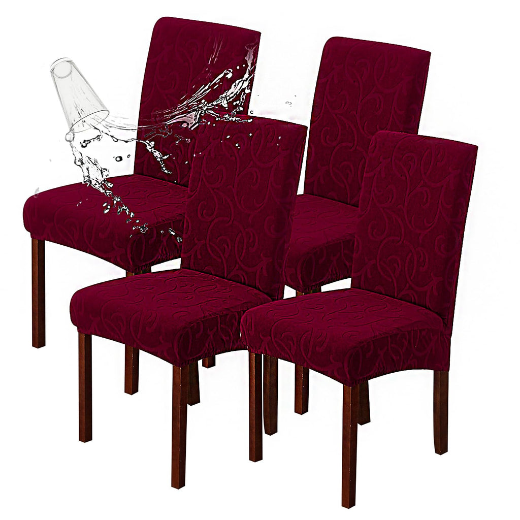 Waterproof Dining Room Chair Covers, Stretch Parsons Chair Slipcovers