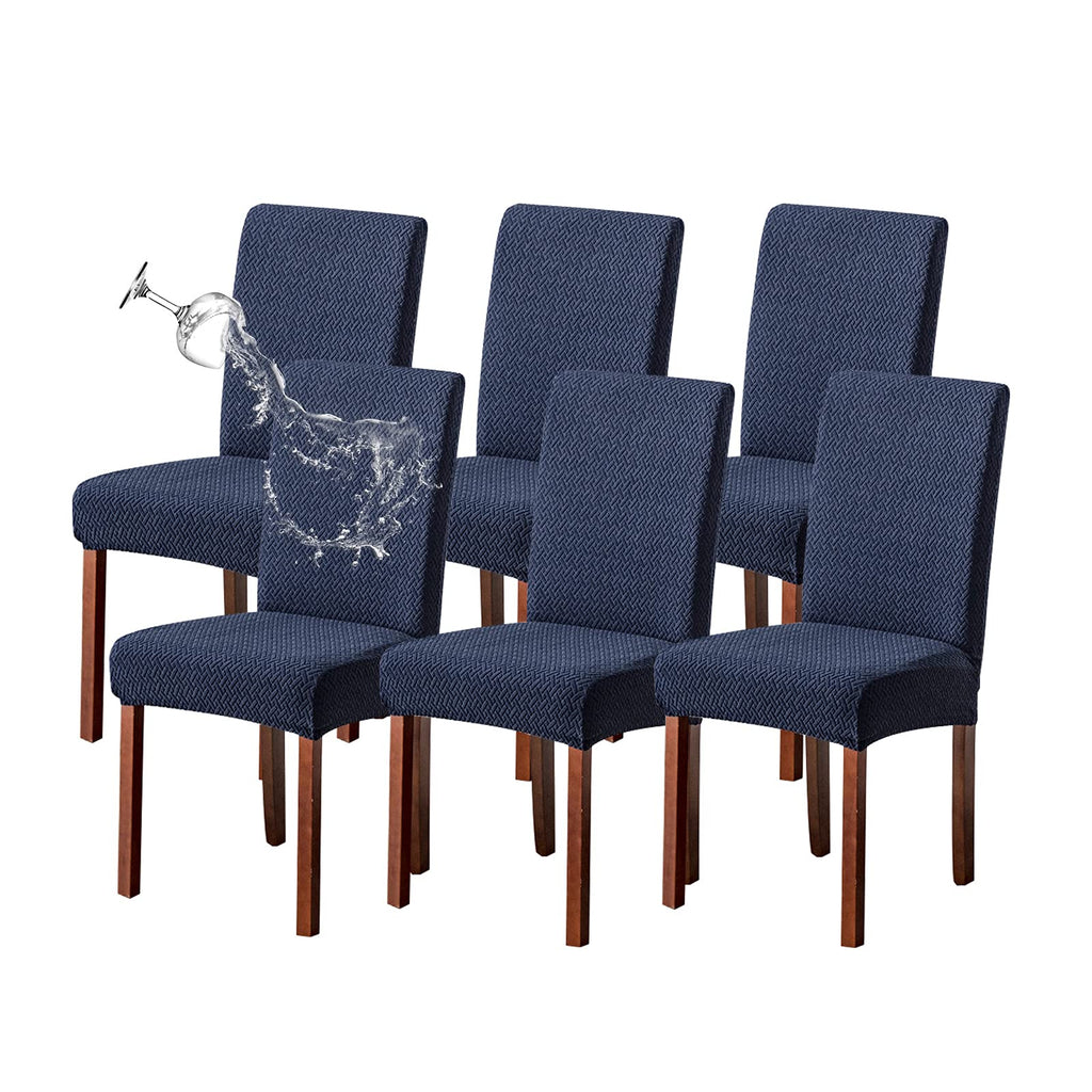 Genina Waterproof Chair Covers for Dining Room Chair Slipcovers Set of 4