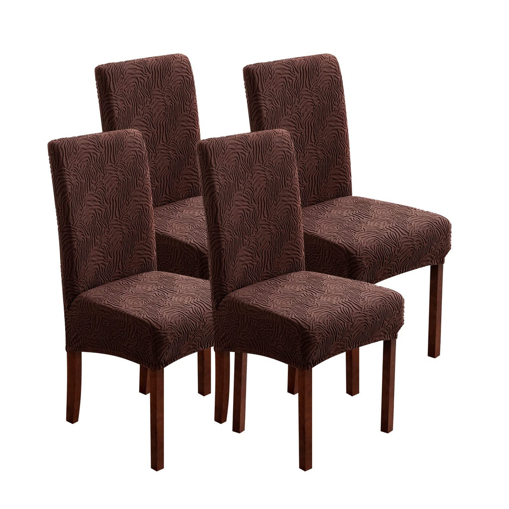 Dining Chair Covers Set of 6, Stretch Parsons Chair Slipcovers