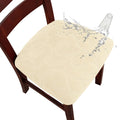 Genina Chair Seat Covers Waterproof Dining Room Chair Covers, 4 Pack