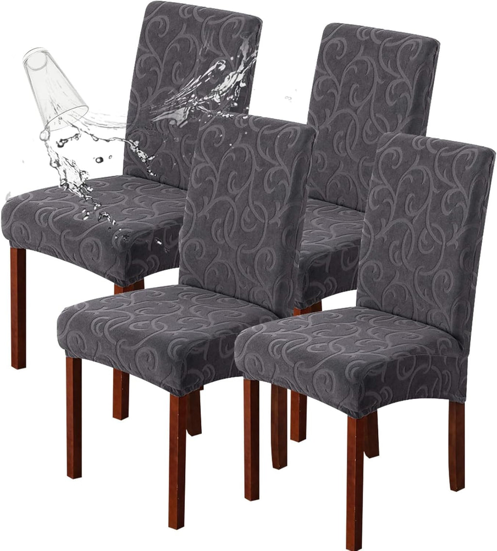 Waterproof Dining Room Chair Covers, Stretch Parsons Chair Slipcovers