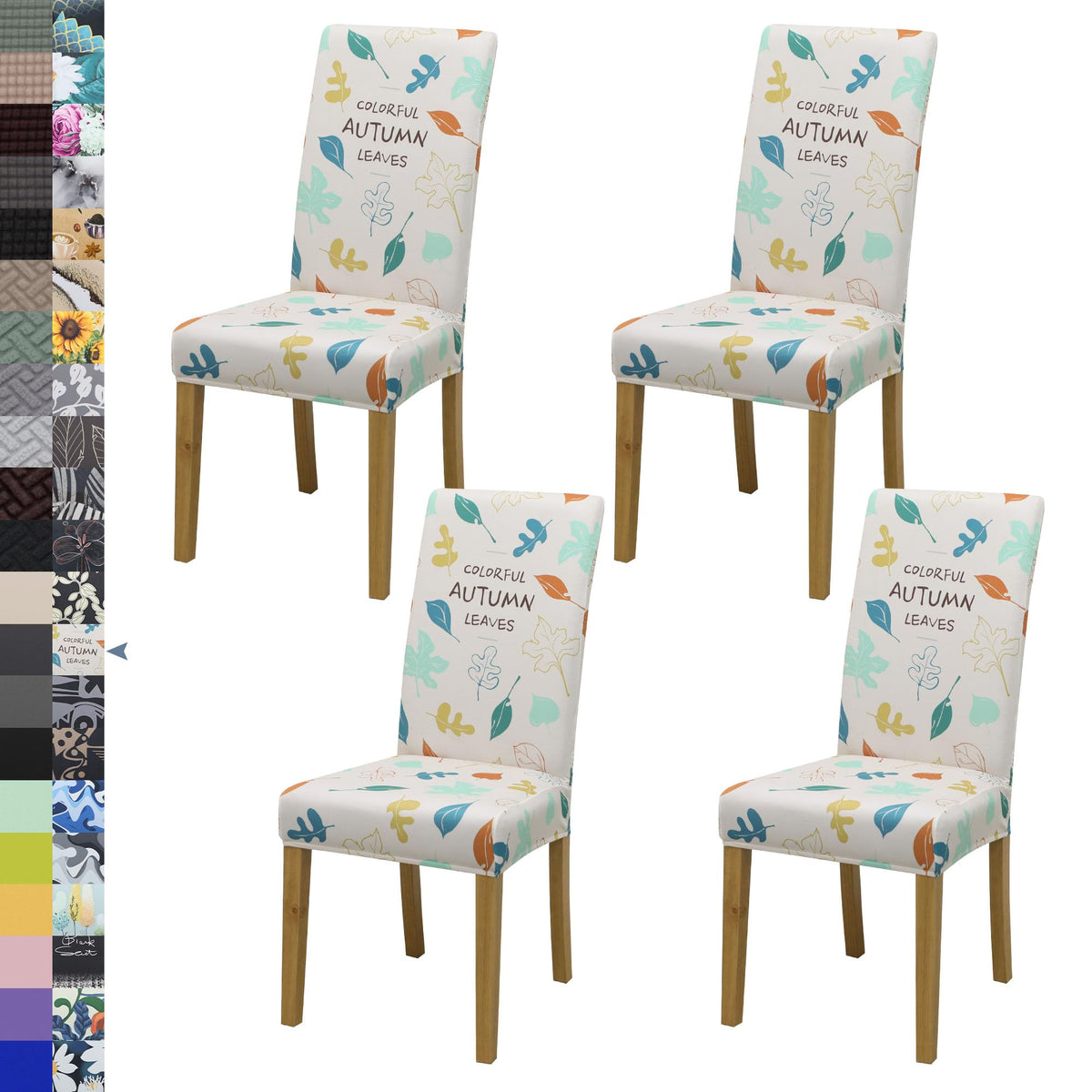 Dining Chair Covers, Stretch Seat Covers, Washable Furniture Protector