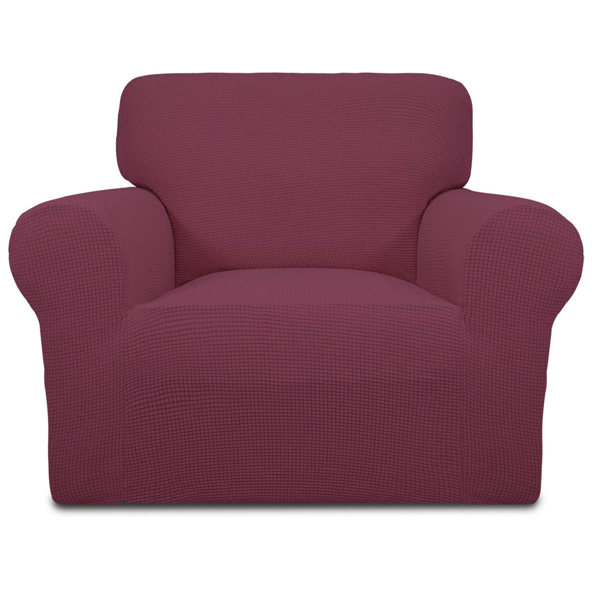 Easy-Going Stretch Loveseat Couch Covers Washable Cream