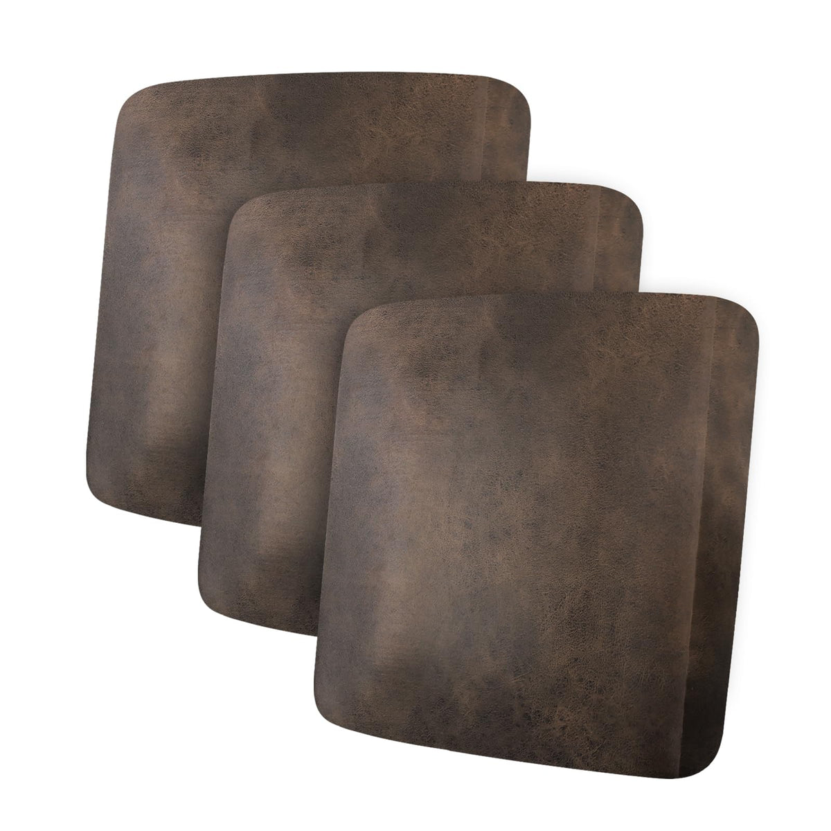 ANARACHON Leather Look Couch Cushion Covers Sofa Seat Slipcovers Sets Couches Furniture Protector for Sectional Armchair Loveseat Pets Kids Stretch Spandex Fabric (2 Cushion Loveseat, Burgundy)