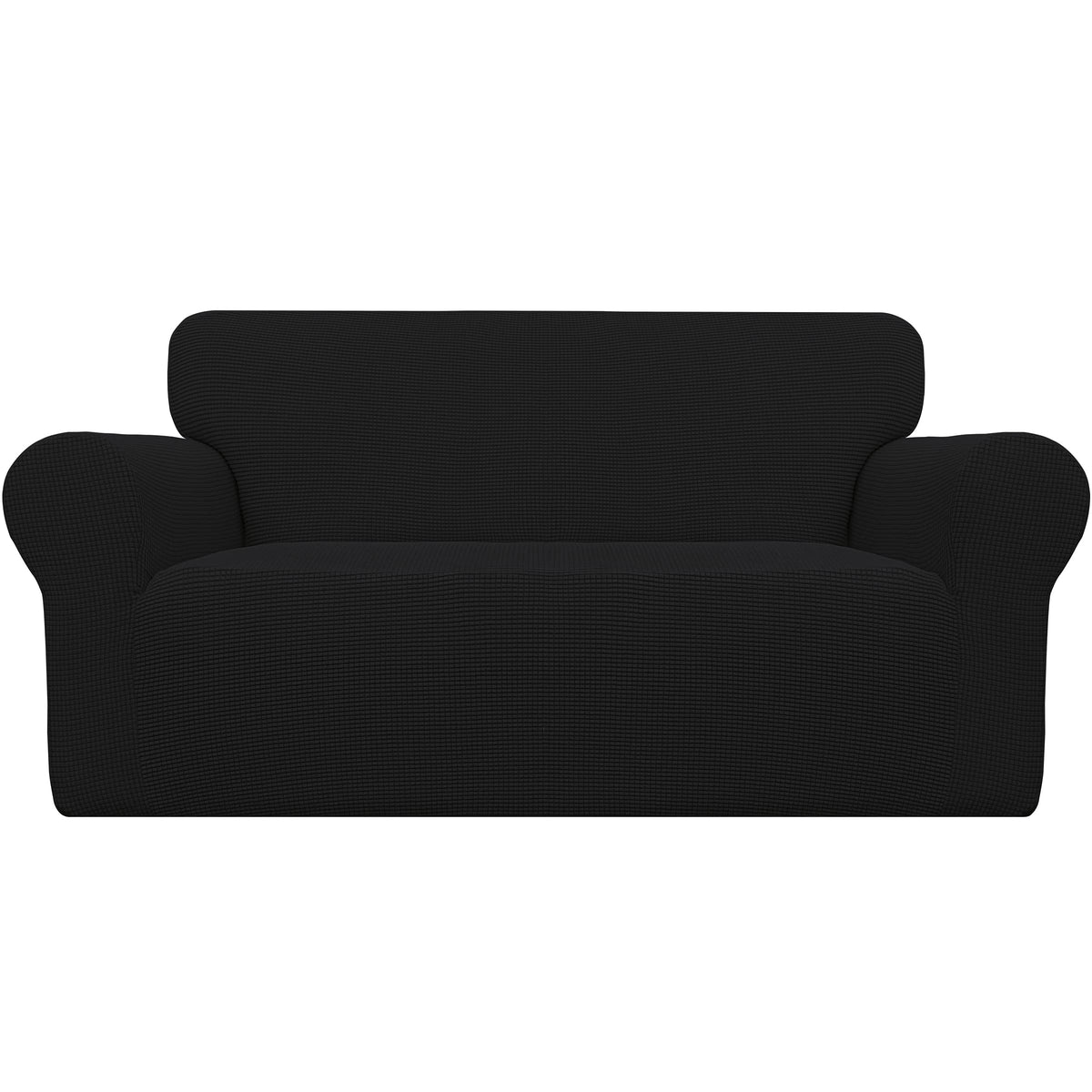 Easy-Going Stretch Loveseat Couch Covers Washable Cream