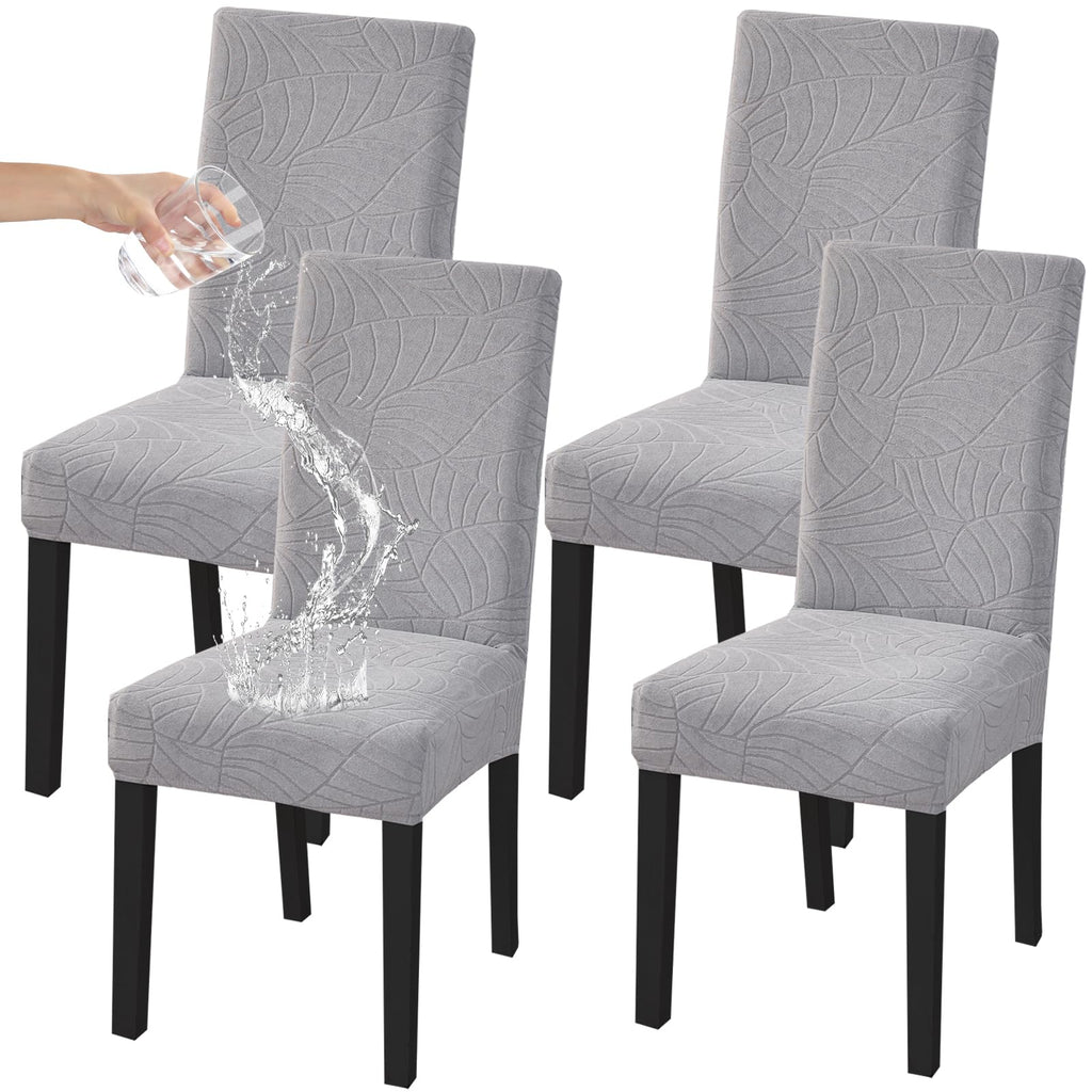 HZDHCLH Dining Chair Covers Set of 4 Stretch Chair Slipcovers Washable