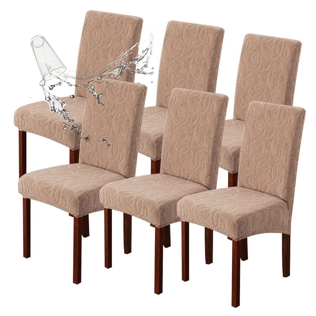 Waterproof Dining Room Chair Covers, Stretch Parsons Chair Slipcovers