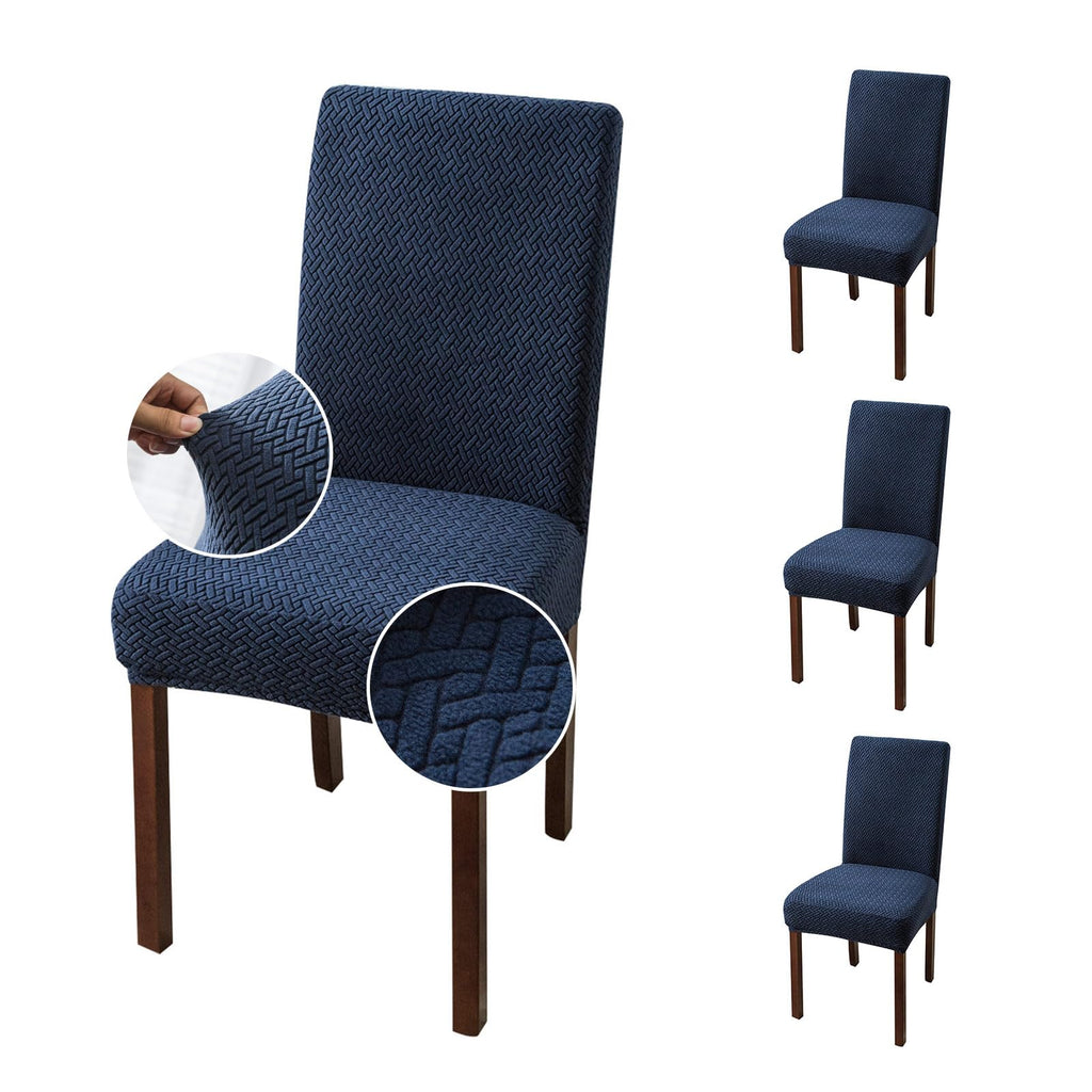 Genina Waterproof Chair Covers for Dining Room Chair Slipcovers Set of 4