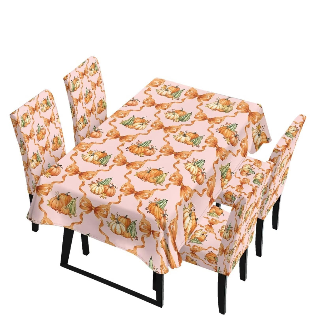 Maple Leaf Dining Table & Chair Cover Rectangle Dining Table Decor