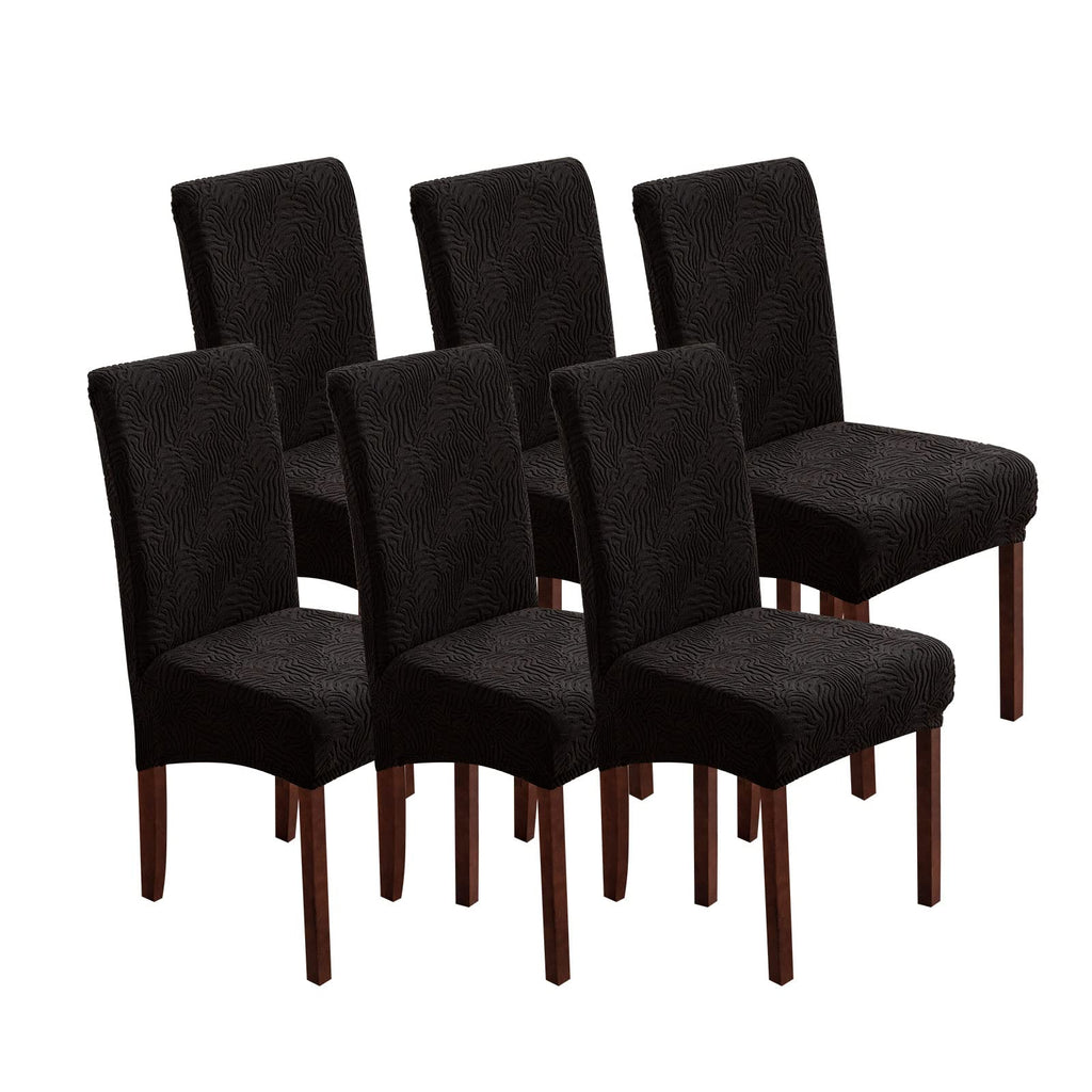 Dining Chair Covers Set of 6, Stretch Parsons Chair Slipcovers