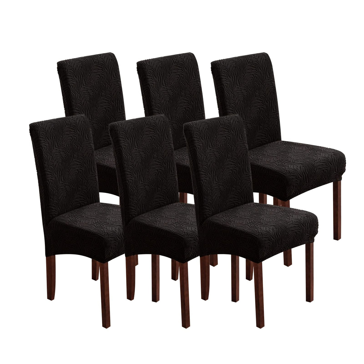 Dining Chair Covers Set of 6, Stretch Parsons Chair Slipcovers