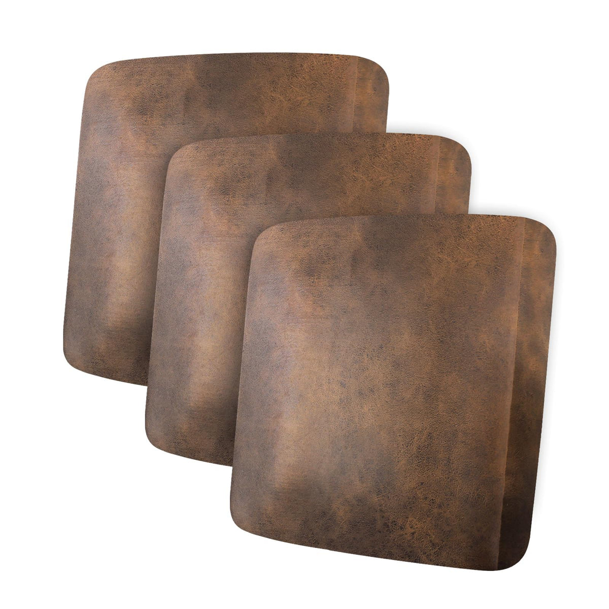 ANARACHON Leather Look Couch Cushion Covers Sofa Seat Slipcovers Sets Couches Furniture Protector for Sectional Armchair Loveseat Pets Kids Stretch Spandex Fabric (2 Cushion Loveseat, Burgundy)
