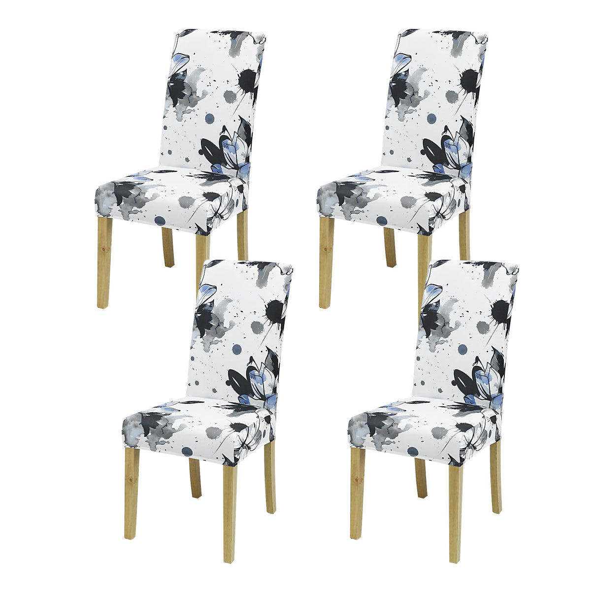 Velvet Dining Chair Covers,Dining Room Chair Covers Set of 6