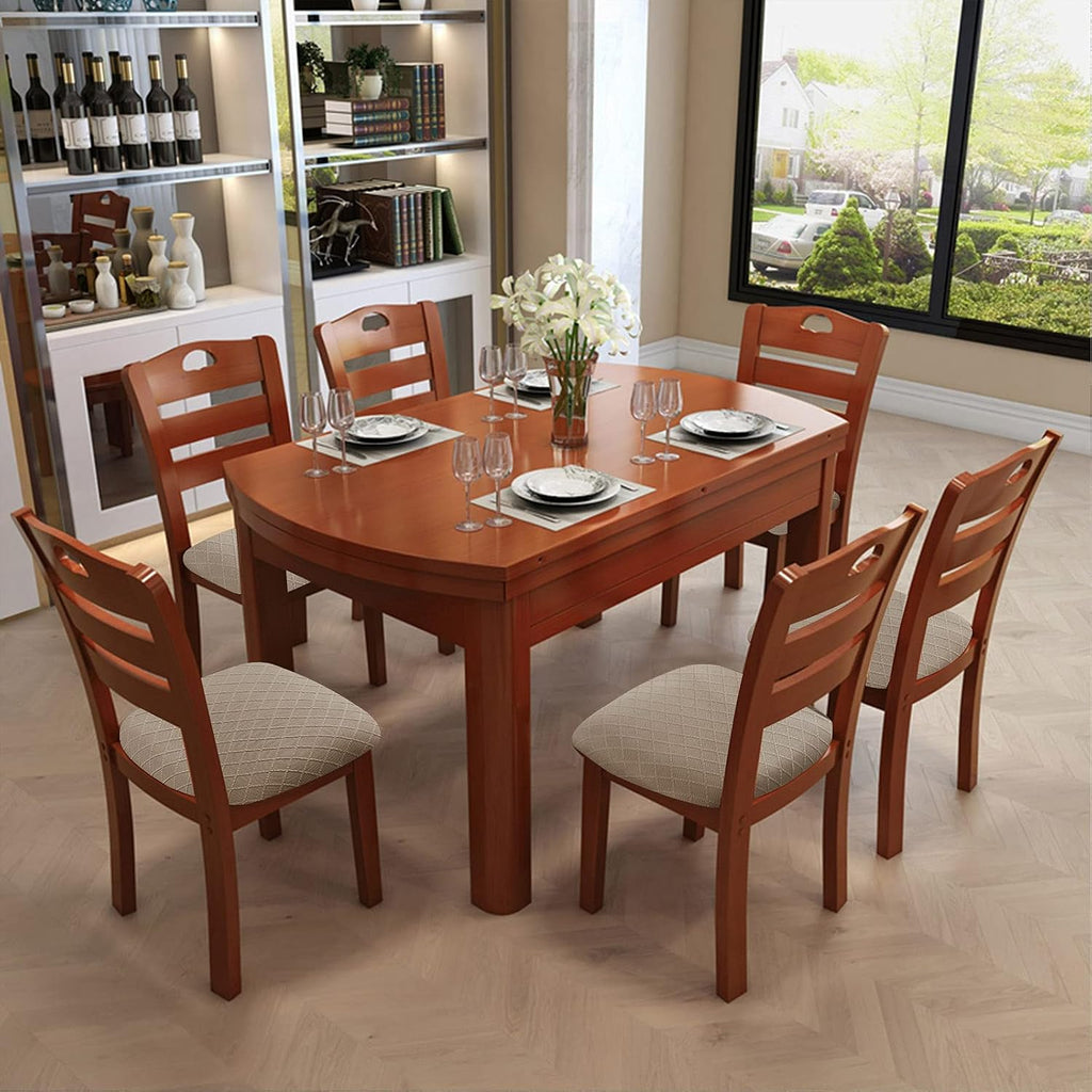 Genina Waterproof Seat Covers for Dining Room Chair Cushion Covers Set of 4