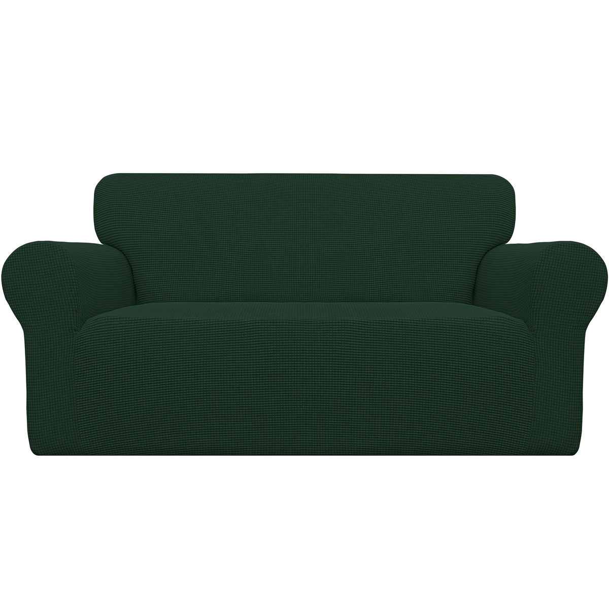 Easy-Going Stretch Loveseat Couch Covers Washable Cream