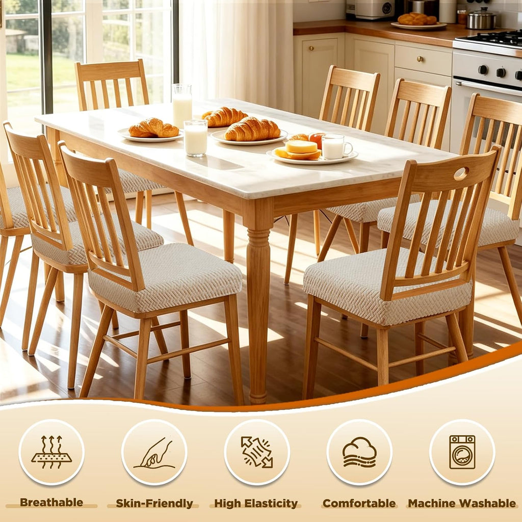 Dioxide Waterproof Seat Covers, Sand, 6 PCS