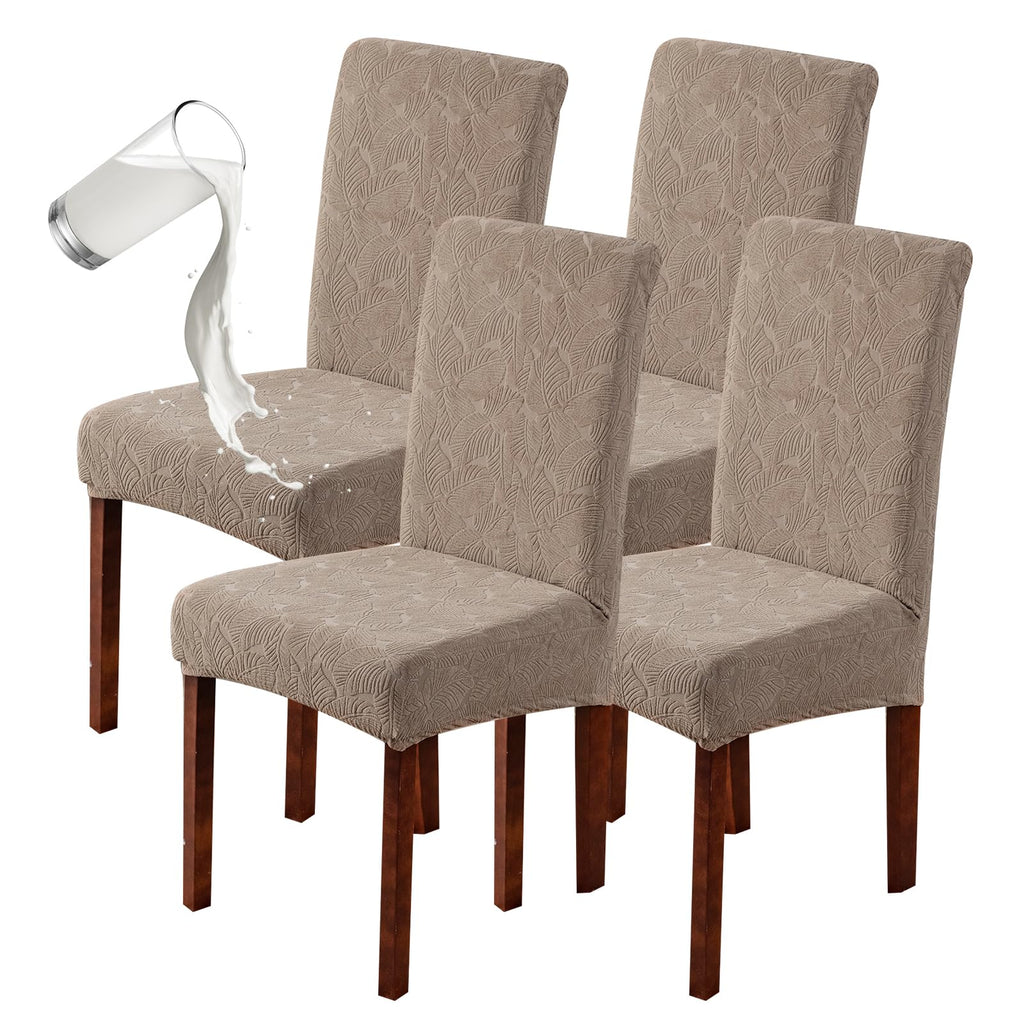 Waterproof Dining Room Chair Covers, Stretch Parsons Chair Slipcovers