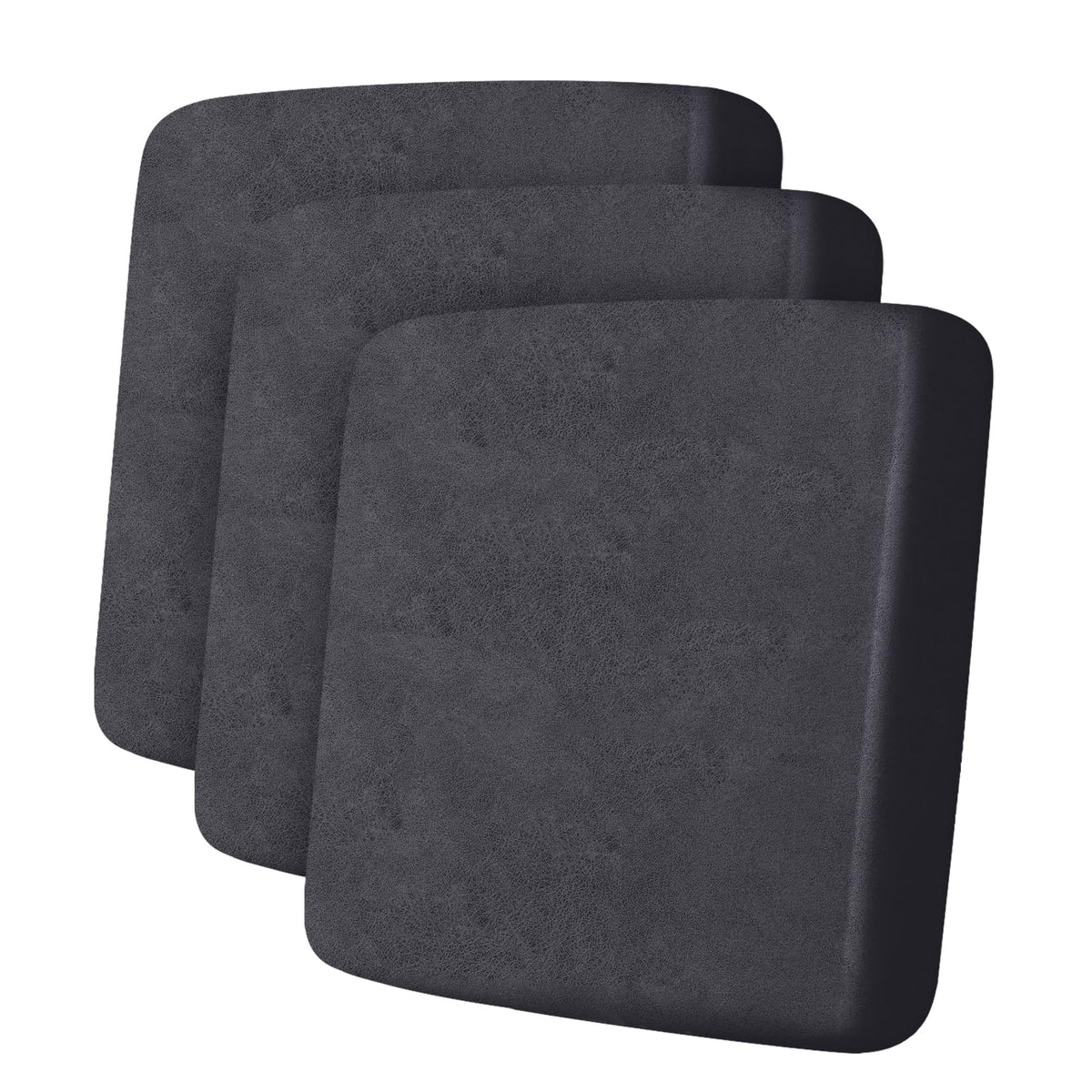 ANARACHON Leather Look Couch Cushion Covers Sofa Seat Slipcovers Sets Couches Furniture Protector for Sectional Armchair Loveseat Pets Kids Stretch Spandex Fabric (2 Cushion Loveseat, Burgundy)