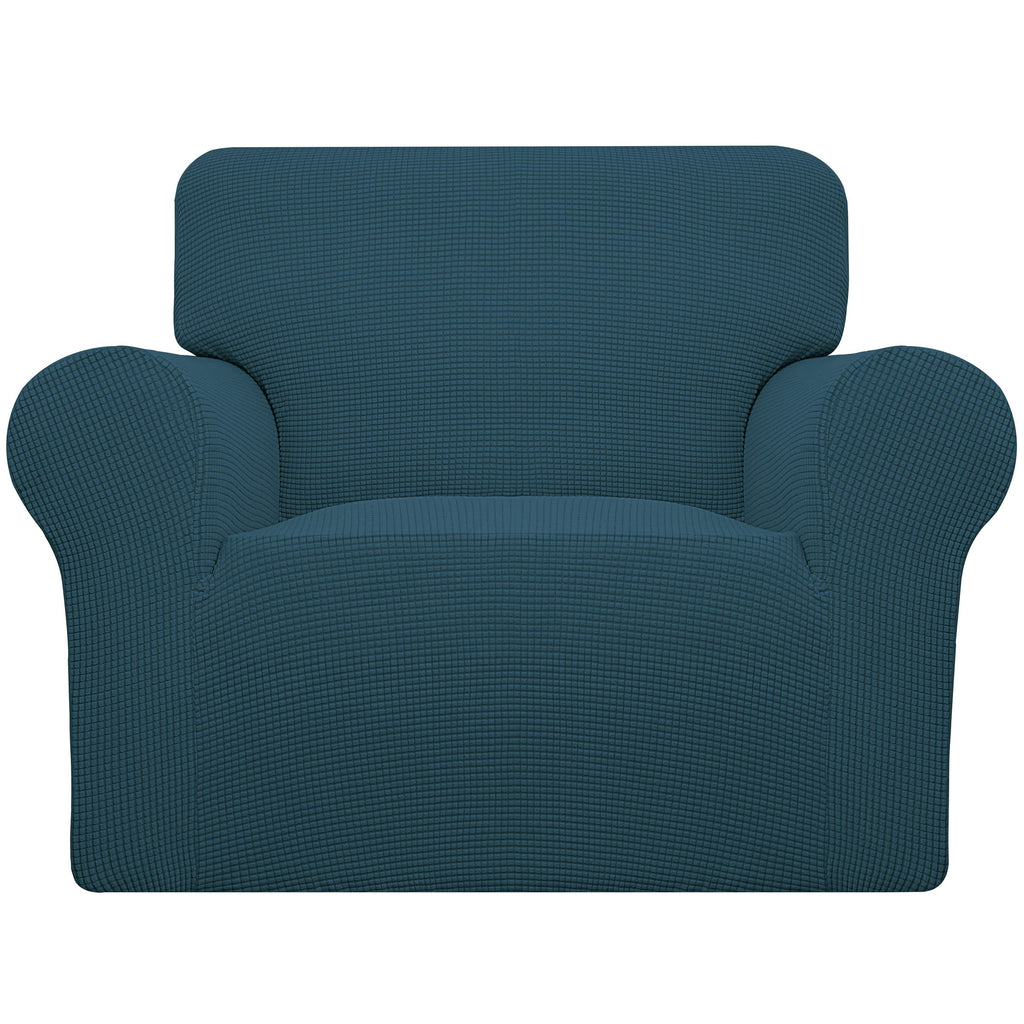 Easy-Going Stretch Loveseat Couch Covers Washable Cream