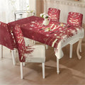 ZDCUSTOM Cozy Dining Chair Covers Tablecloths Rectangular & Table and Chair Covers for Parties Washable Sunflower Dining Room Decor Universal Fit