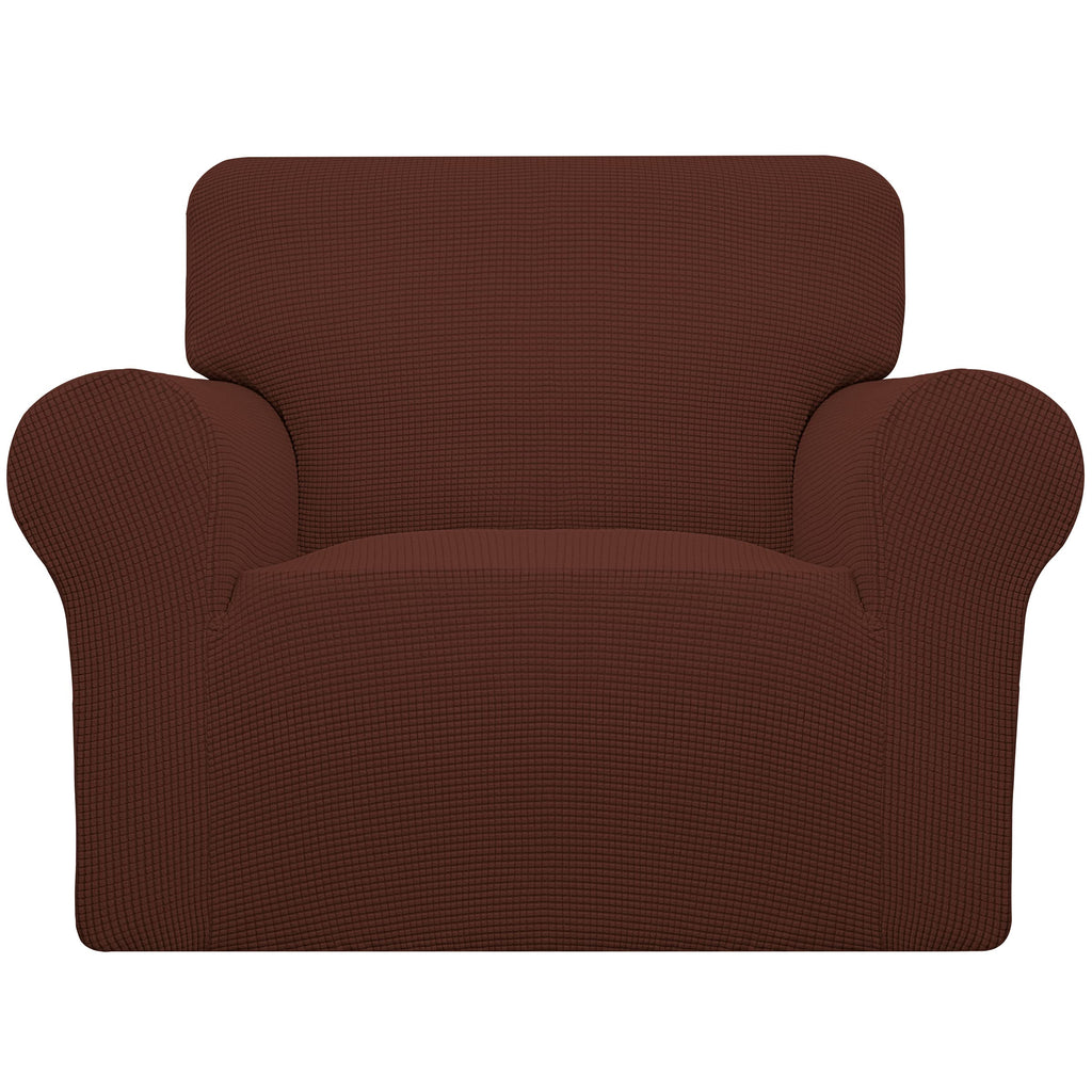 Easy-Going Stretch Loveseat Couch Covers Washable Cream