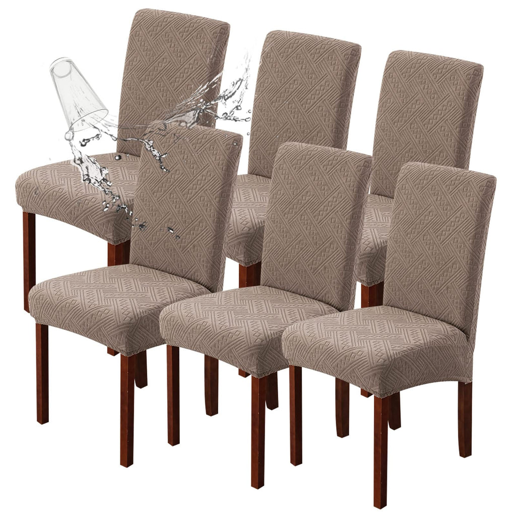 Waterproof Dining Room Chair Covers, Stretch Parsons Chair Slipcovers