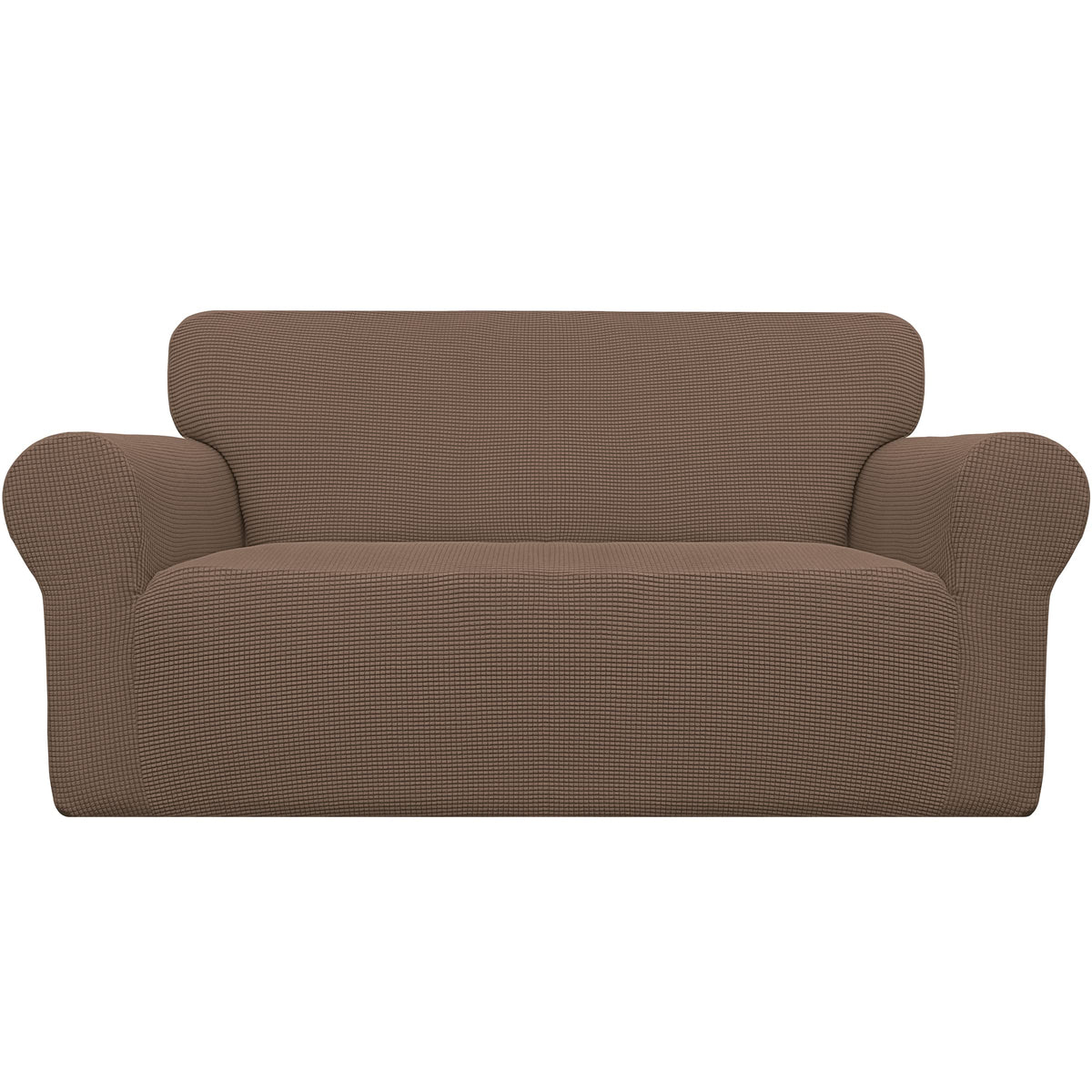 Easy-Going Stretch Loveseat Couch Covers Washable Cream