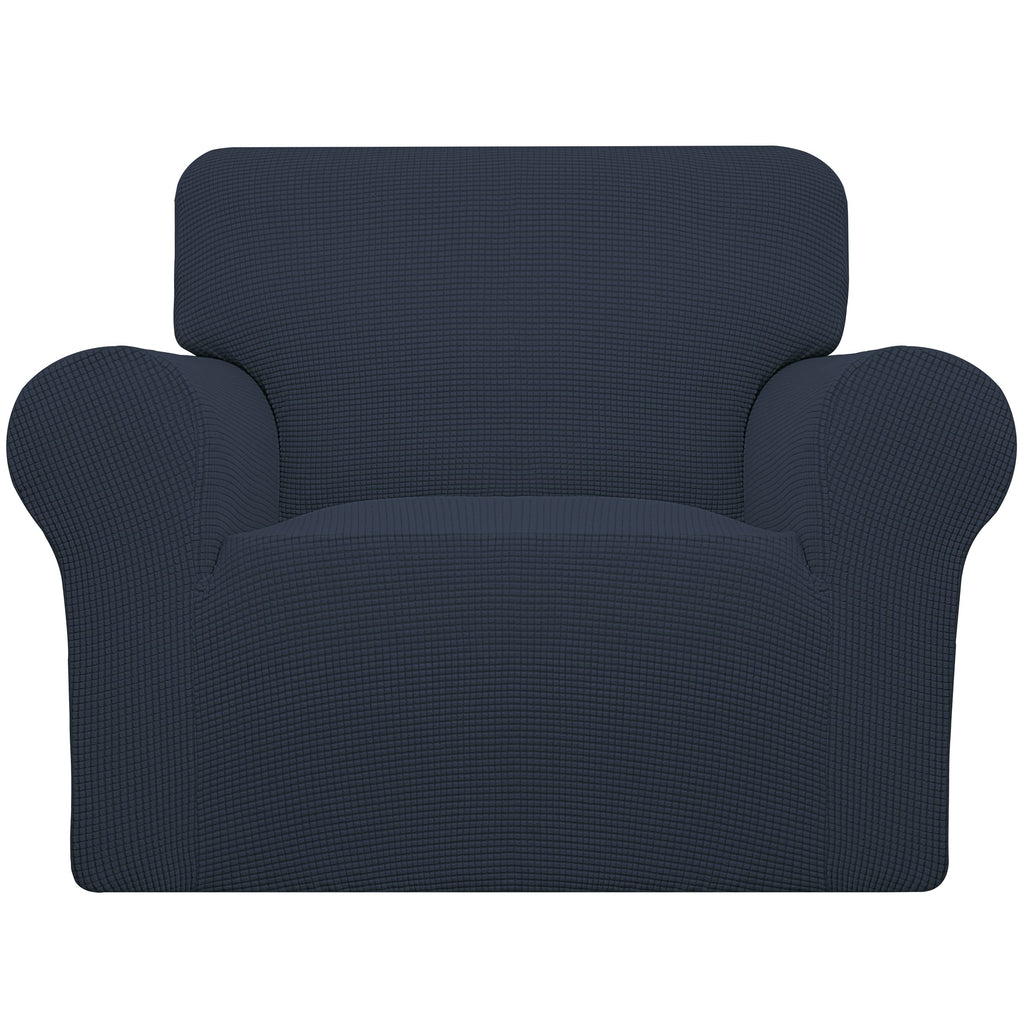 Easy-Going Stretch Loveseat Couch Covers Washable Cream